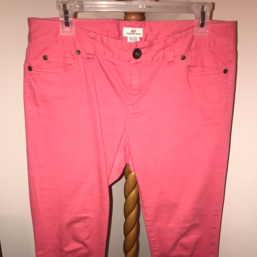 Vineyard vines pink jeans